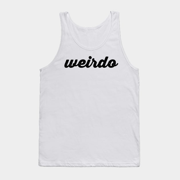 Weirdo Tank Top by faiiryliite